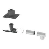 Zestaw w szacht 060/100 - 080mm z zakończeniem PP