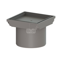 Kratka KESSEL kwadratowa abs 110x110mm do wpustu