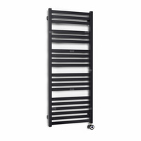 CONCEPT Grzejnik el. Malta 1460/500, czarny mat, podł ES, kabel prosty bez wtyczki z maskownicą