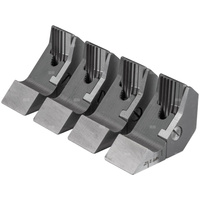 Noże grzebieniowe HSS  + Mocowanie NPT 2 1/2, Zestaw REMS NPT