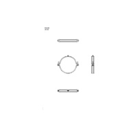 Obejma mocująca NICZUK UWG 180 mm