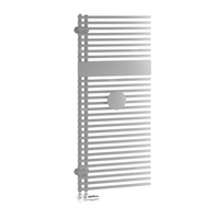 Grzejnik Kermi®Credo®Half®round 1800x450x46, srebro bł./RAL9016,lewa strona