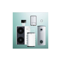 Pakiet Systemowy OZE - Pompa ciepła powietrzna powietrze-woda monoblok VAILLANT VWL 125/6A aroTHERM plus 12.2 kW 400 V + Moduł naścienny MEH 97/6 + Moduł komunikacji internetowej VR 940f + Zasobnik c.w.u. VIH RW 300/3BR + Zasobnik buforowy VP RW 100 + Reg