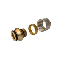 Złączka zaciskowa eurokonus G 3/4 do rur PEX 20x2 mm