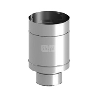 Nasada kominowa izolowana/daszek szwedzki JEREMIAS 205-DWETN93 fi 130 mm