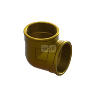 Kolano 90' BRUGG GW, PE (GW)