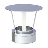 Osłona dwuścienna wylotu przewodu kominowego JEREMIAS 215-DWECO1076 150 mm