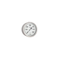 Manometr z rurką Bourdona AFRISO RF glicerynowy -1/5 bar G1/4B aksjalne fi 50 mm, kl. 1.6%