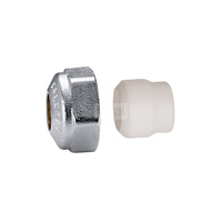 Złączka zaciskowa do rur miedzianych, z uszczelką z PTFE. 3/4" -18