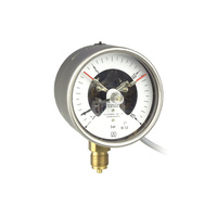 Manometr z rurką Bourdona AFRISO RF kontaktowy magnetyczny MK2 0/250 bar G1/2B radialne fi 100 mm, kl. 1,0%