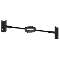 Uchwyt JEREMIAS DWS55 stal nierdzewna (ral9011mb) fi 200 mm (mocowanie - Krokwiowy)