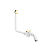 Syfon wanna/brodzik click-clack mosiądz ZŁOTY