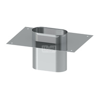 Króciec dylatacyjny JEREMIAS OV/EW0826 stal nierdzewna fi 110x220 mm