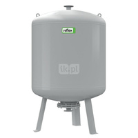 Ciśnieniowe naczynia przeponowe do instalacji grzewczych, chłodniczych i solarnych Reflex V 1500 10 bar / 110 st.C szare