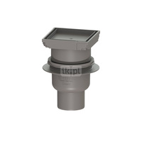 Wpust Classic DN70, odpł. pion. z nasadą pod płytkę