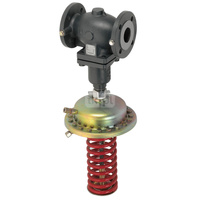 Reduktor ciśnienia AFD, PN 25, 0.10 bar - 0.70 bar, 250 cm², Żółty