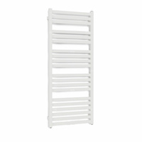 CONCEPT Grzejnik łazienkowy Malta 1210/400, 424W, biały mat, podł. ZS