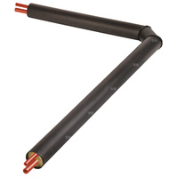 Łuk BRUGG CPX DUO, PE (na wtyk x na wtyk)