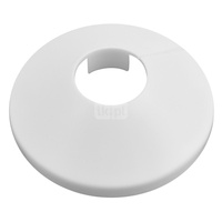 Rozeta grzejnikowa pojedyńcza 22 mm, biała (5 szt)
