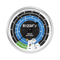 Manometr klasy 1.6 o średnicy 80 mm do R1234yf, strona niskiego ciśnienia
