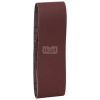 3-częściowy zestaw taśm szlifierskich do szlifierek taśmowych, wersja czerwona K = 100