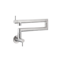 Bateria DUERO POT FILLER, kuchenna, ścienna, przegubowa, INOX