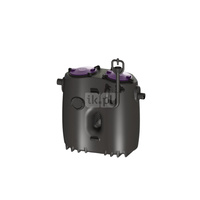 Separatory tłuszczu EasyClean free Basic Standard NS 2 Lewy z urządzeniem do napełniania