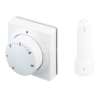 Głowica termostatyczna prosta do zaworów do instalacji grzewczych DANFOSS, zakres reg. 28 … 8'C, przyłącze Click 22, kolor biały (RAL9016), zabezpieczenie przed zamarzaniem