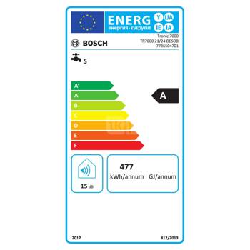 Przepływowy podgrzewacz wody TR7000 21/24 DESOB sterowany elektronicznie