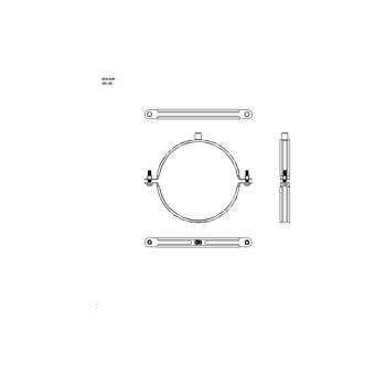 UPG-315 BK Obejma EXPERT 315 (307-316mm) BK