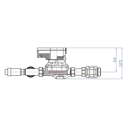 Grupa pompowa RUMET WE40 VTA322 Kvs 1,6