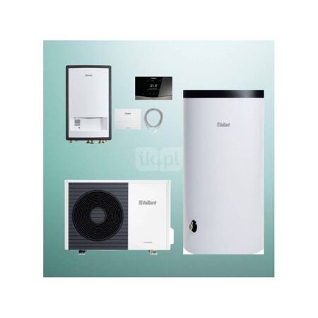 Pakiet Systemowy OZE - Pompa ciepła powietrzna powietrze-woda monoblok VAILLANT VWL 35/5 AS 3.56 kW 400 V + Regulator VRC 720