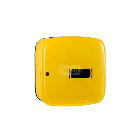 Skrzynka gazowa, 600x600x250, uniwersalna (wolnostojąca/naścienna), z tworzywa - żółta  