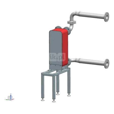 Sprzęgło hydr. 2x75/2x100 kW z izolacją