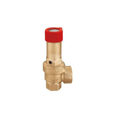 Zawór przelewowy CALEFFI mosiądz 3 bar gw x gw 3/4'' x 1''