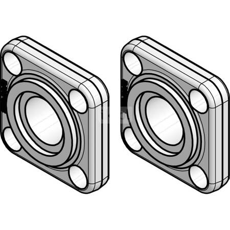 Zestaw kołnierzy 1 1/2"