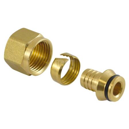 Złączka zaciskowa 1/2" do rur z tworzywa 16x2 mm